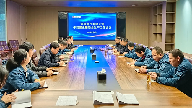 索凌電氣年度安全工作會議：壓實責任，護航發(fā)展